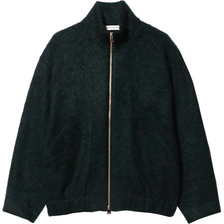 ESTNATION(エストネーション) シャギーニット ジップブルゾン