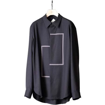 ETHOSENS(エトセンス) Square shirt B