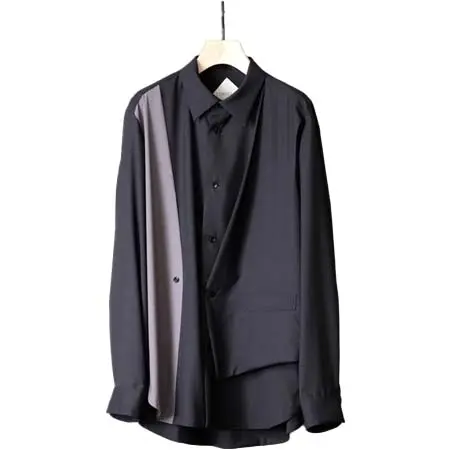 ETHOSENS(エトセンス) Gilet shirt B