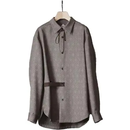 ETHOSENS(エトセンス) Jacquard shirt A