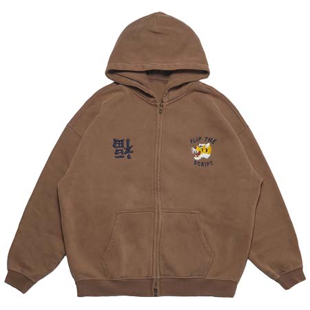 FLIP THE SCRIPT(フリップザスクリプト) ZIP HOOD