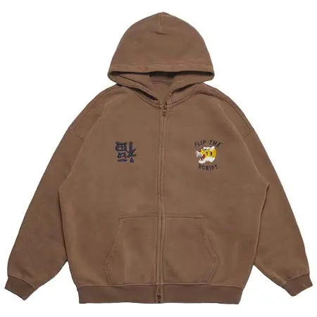 FLIP THE SCRIPT(フリップザスクリプト) ZIP HOOD