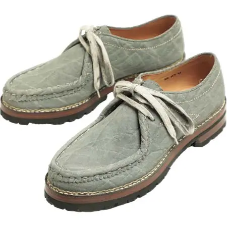 F.LLI Giacometti(フラテッリジャコメッティ) 象革 レースアップ チロリアンシューズ