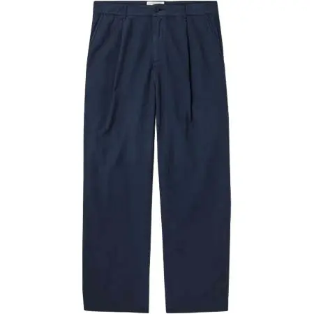 Folk(フォーク) コットン ワイドパンツ タック＆トップステッチ入り