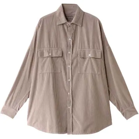 Frank&Eileen(フランク＆アイリーン) MCLOGHLIN イタリアンコーデュロイ オーバーシャツ