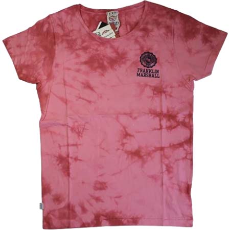 FRANKLIN&MARSHALL(フランクリン＆マーシャル) タイダイ染め ロゴプリント Tシャツ