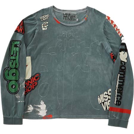 FREECITY(フリーシティ) ACTLST146 WORDY WRAPPING HOOD INVITE24 SUPER PRINT LST