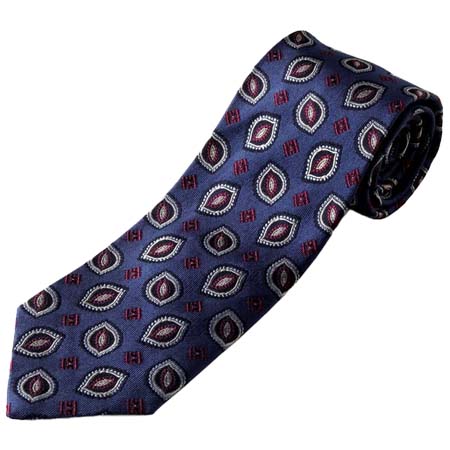 Fumagalli(フマガッリ) シルクジャカード小紋柄ネクタイ