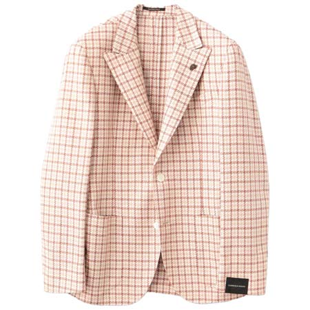 GABRIELE PASINI(ガブリエレパジーニ) シルク　ハウンドトゥースジャケット