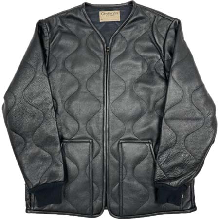 GANGSTERVILLE(ギャングスタービル) LOCOS – LEATHER QUILTING JACKET