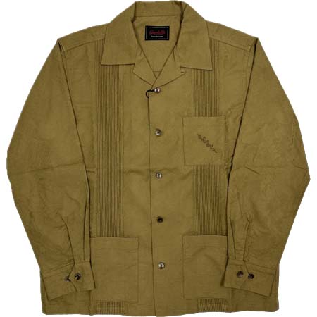GANGSTERVILLE(ギャングスタービル) RIPTIDE CLUB – L/S GUAYABERA SHIRTS