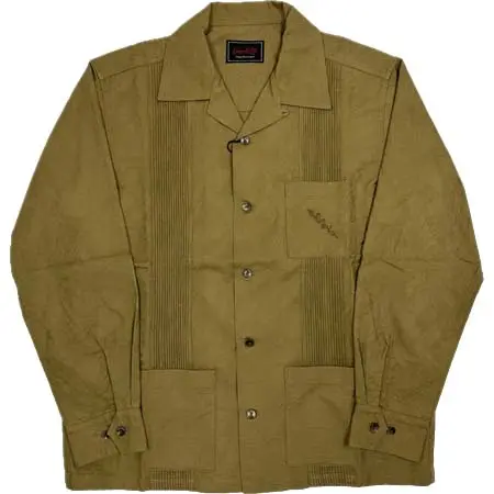 GANGSTERVILLE(ギャングスタービル) RIPTIDE CLUB – L/S GUAYABERA SHIRTS