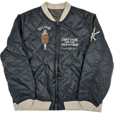 GANGSTERVILLE(ギャングスタービル) TIGER ALLEY – QUILTING JACKET