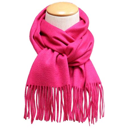 general design made(ジェネラルデザインメイド) カシミヤ100％ フリンジ マフラー