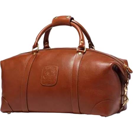 Ghurka(グルカ) Vintage Chestnut Leather Duffel Bag