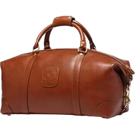 Ghurka(グルカ) Vintage Chestnut Leather Duffel Bag
