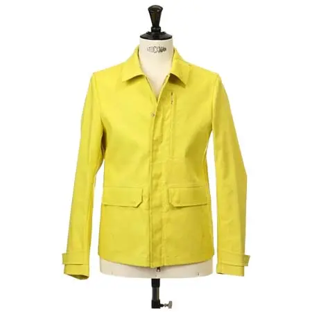 Gian carlo Rossi(ジャンカルロロッシ) コットンストレッチ バルカラー トレンチジャケット