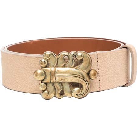 GIANFRANCO FERRE(ジャンフランコフェレ) 1990s バックル レザーベルト