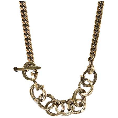 GILES＆BROTHER(ジャイルズ&ブラザー) スパイクリンク ネックレス