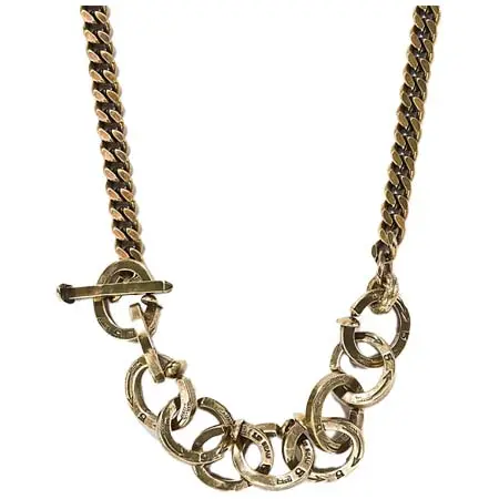 GILES＆BROTHER(ジャイルズ&ブラザー) スパイクリンク ネックレス