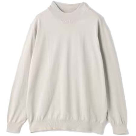 green label relaxing(グリーンレーベルリラクシング) クリアコットン テンジク モックネック ニット