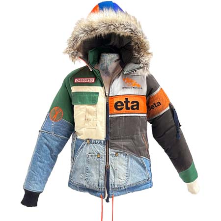 GREG LAUREN(グレッグローレン) RACER RETRO PUFFY TRACKSIDE RUSH