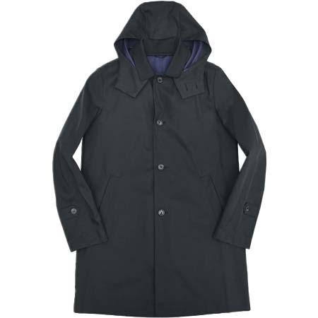 GRIFONI(グリフォーニ) コットンフーデッドステンカラーコート 249-73100