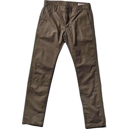 GROWN&SEWN(グロウン＆ソーン) Independent Slim Pant – Ultimate Twill – Loden