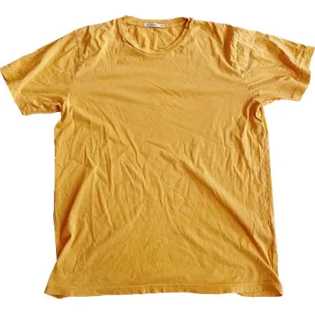 GROWN&SEWN(グロウン＆ソーン) Ringspun Jersey Short Sleeve Tee – Gold
