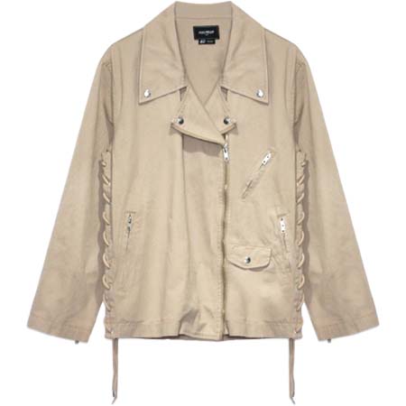 HALFMAN(ハーフマン) Lace Up Ryders Jacket