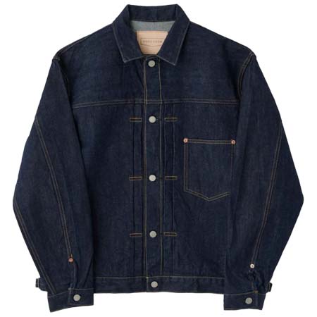 HAND ROOM(ハンドルーム) BIO FADE 1ST TYPE G JACKET ONE WASH INDIGO 8043-2503