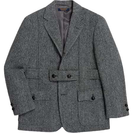 Harris Tweed(ハリスツイード) ウール　ハリスツイード　ノーフォークジャケット