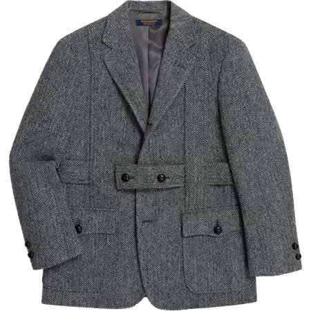 Harris Tweed(ハリスツイード) ウール　ハリスツイード　ノーフォークジャケット