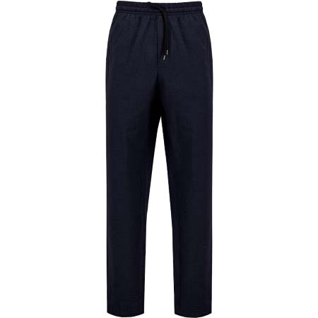 HARRIS WHARF LONDON(ハリスワーフロンドン) Jogging trousers coolmax seersucker