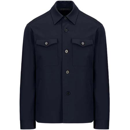 HARRIS WHARF LONDON(ハリスワーフロンドン) Shirt jacket techno viscose