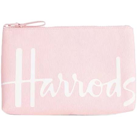HARRODS(ハロッズ) Small Cotton Logo Pouch