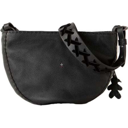 HENRY BEGUELIN(エンリーベグリン) BAG SUSY S Ricamo mat.bovine printed CERVO/NERO MULTI OMINO