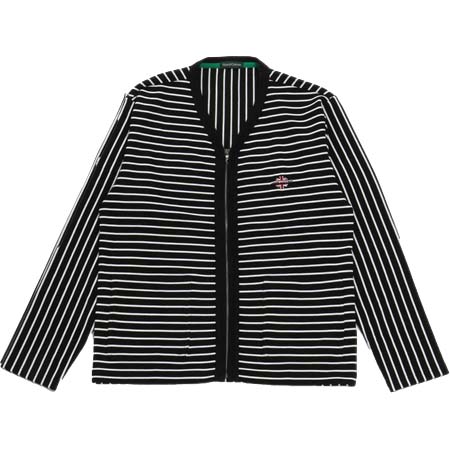 Henry Cotton’s(ヘンリーコットンズ) リップル ボーダー ストライプ ジップ ブルゾン