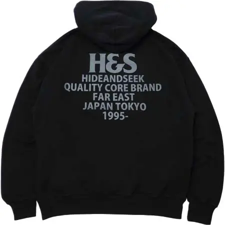 HIDE AND SEEK (ハイドアンドシーク) H&S Hooded Sweat Shirt