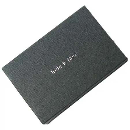 hide k 1896(ヒデケイイチハチキュウロク) PETEK 1855_Bi-fold Card Case