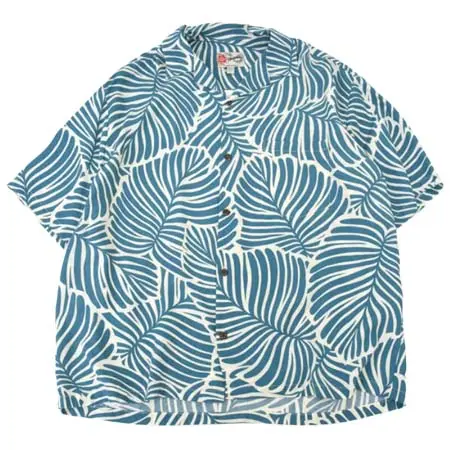 Hilo Hattie(ヒロハッティ) レーヨン アロハ シャツ