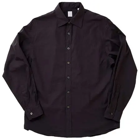 HITOYOSHI(ヒトヨシ) BLACKワンピースオーバーシャツ