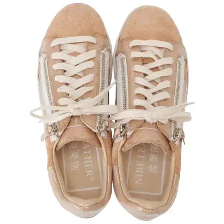 H.Katsukawa From Tokyo(エイチカツカワフロムトウキョウ) NIBE LEATHER 産業廃棄物 sneaker