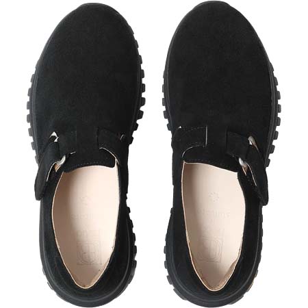 HOBO(ホーボー) STRAP SLIP ON SHOES COW SUEDE by SUNCORE