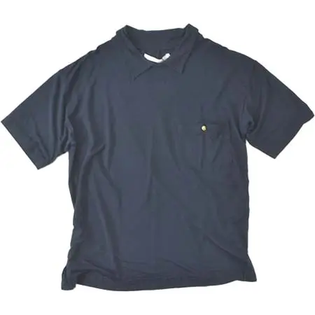 HONOR GATHERING(オナーギャザリング) dry paper knit pullover polo