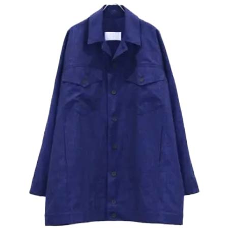 HOUSE OF THE VERY ISLAND’S(ハウスオブザベリーアイランズ) DENIM JACKET COAT(DARK BLUE)