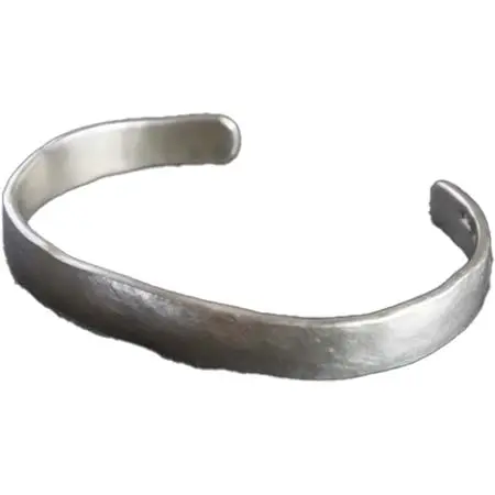 市松(イチマツ) silver 1000つや消し 5㎜バングル