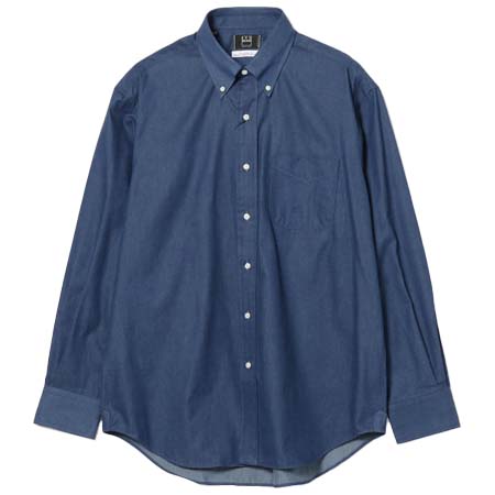 IKEBEHAR(アイクベーハー) 85040 Denim Button Down Shirt