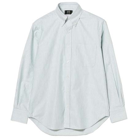 IKEBEHAR(アイクベーハー) Oxford Stripe Button Down Shirt