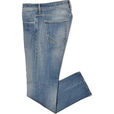 INCOTEX(インコテックス) Slim Fit ヴィンテージウォッシュストレッチデニム